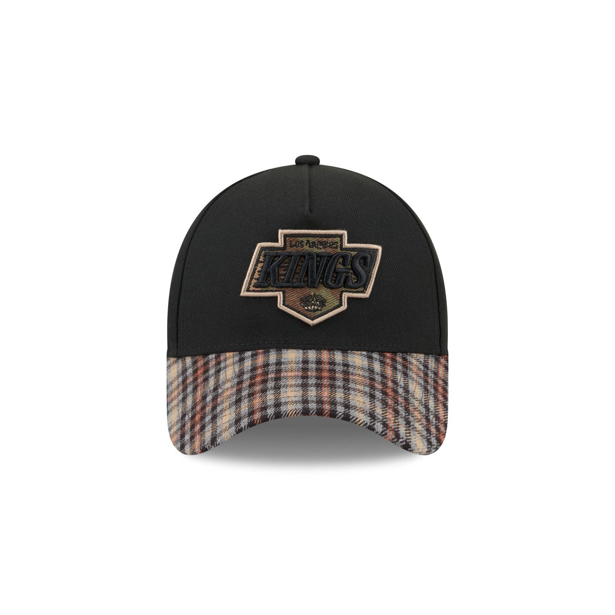 Los Angeles Kings Fall Plaid Visor 59FORTY A-Frame Fitted Hat