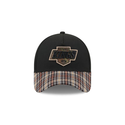 Los Angeles Kings Fall Plaid Visor 59FORTY A-Frame Fitted Hat