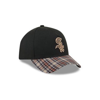 Chicago White Sox Fall Plaid Visor 59FORTY A-Frame Fitted Hat