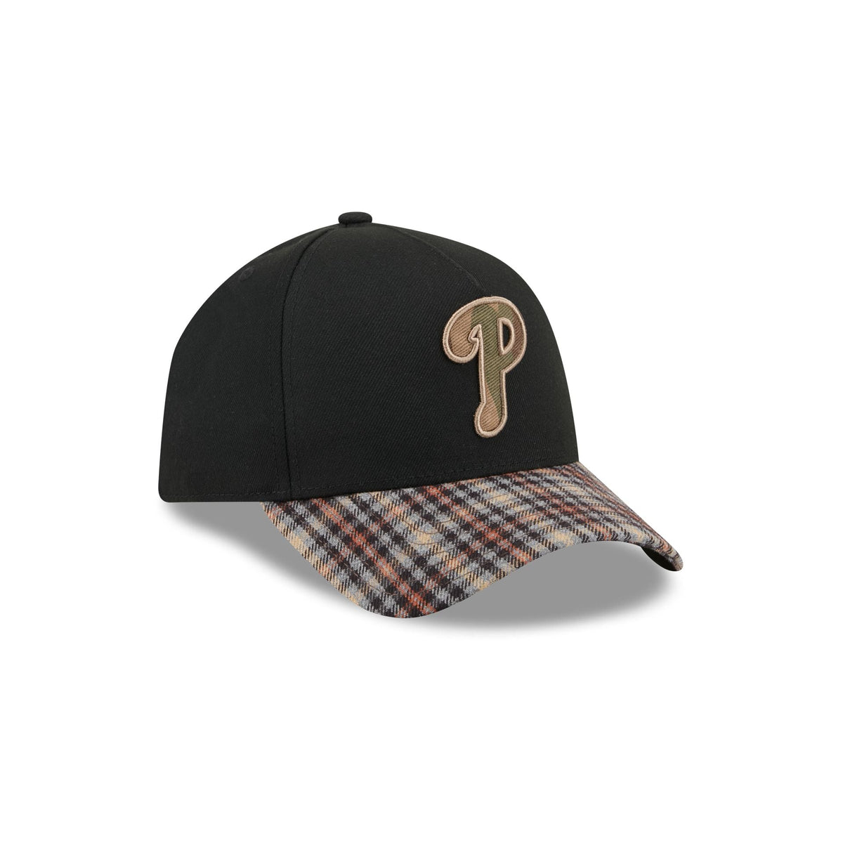 Philadelphia Phillies Fall Plaid Visor 59FORTY A-Frame Fitted Hat