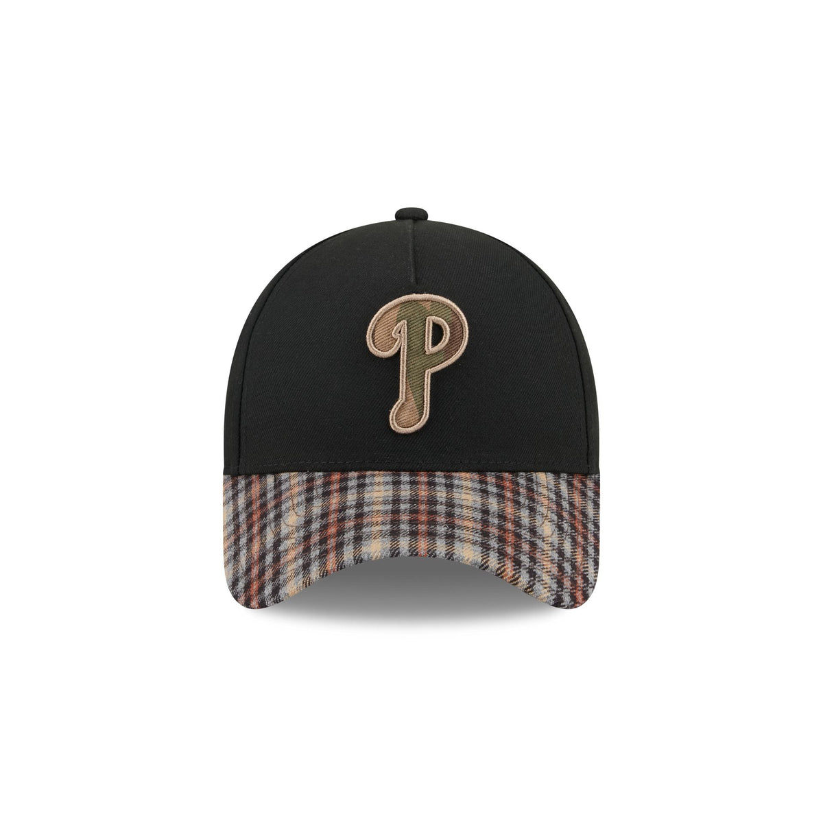 Philadelphia Phillies Fall Plaid Visor 59FORTY A-Frame Fitted Hat