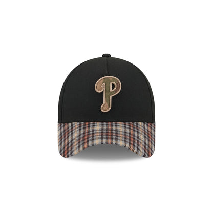 Philadelphia Phillies Fall Plaid Visor 59FORTY A-Frame Fitted Hat