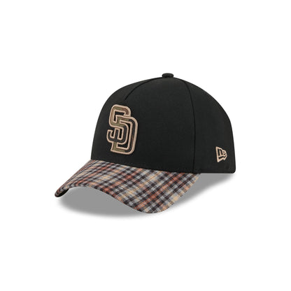 San Diego Padres Fall Plaid Visor 59FORTY A-Frame Fitted Hat