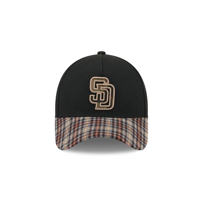 San Diego Padres Fall Plaid Visor 59FORTY A-Frame Fitted Hat