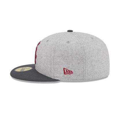 Chicago White Sox Gray Herringbone 59FIFTY Fitted Hat
