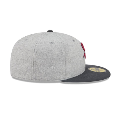 Chicago White Sox Gray Herringbone 59FIFTY Fitted Hat