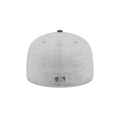 New York Yankees Gray Herringbone 59FIFTY Fitted Hat