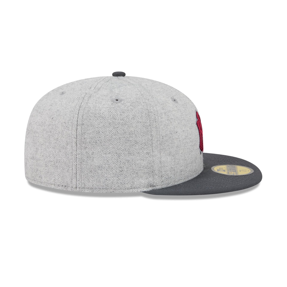 New York Yankees Gray Herringbone 59FIFTY Fitted Hat