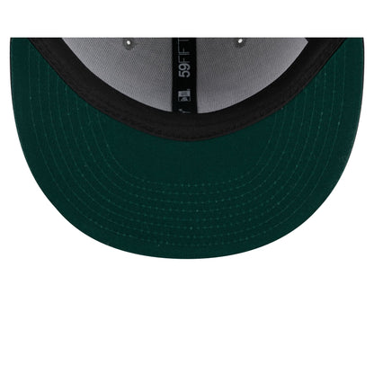 Los Angeles Lakers Gray Herringbone 59FIFTY Fitted Hat