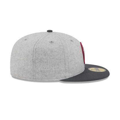 Buffalo Sabres Gray Herringbone 59FIFTY Fitted Hat