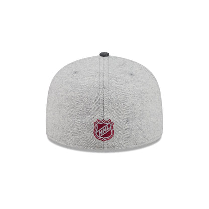 Detroit Red Wings Gray Herringbone 59FIFTY Fitted Hat