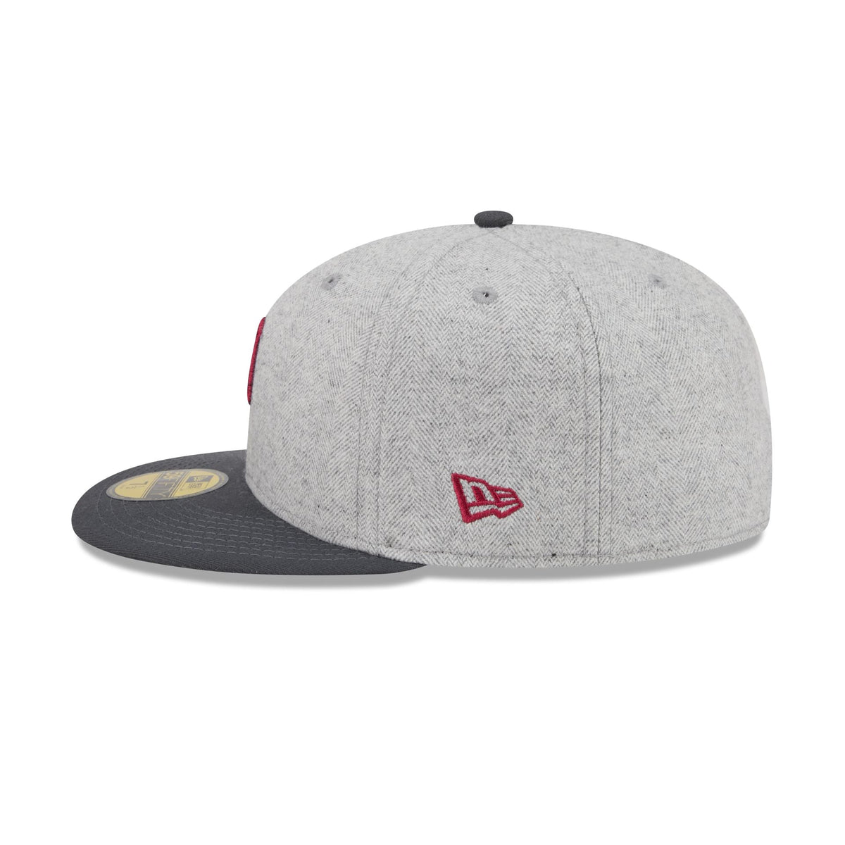 Detroit Tigers Gray Herringbone 59FIFTY Fitted Hat