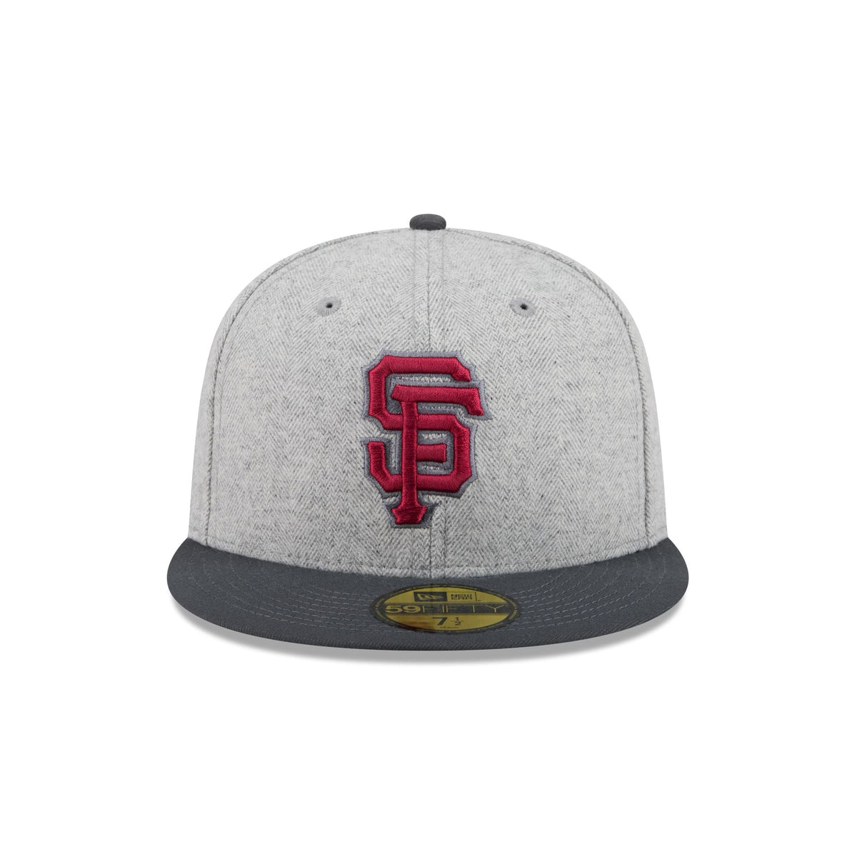San Francisco Giants Gray Herringbone 59FIFTY Fitted Hat