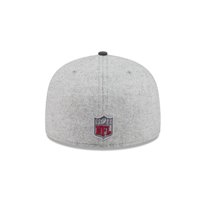 Dallas Cowboys Gray Herringbone 59FIFTY Fitted Hat