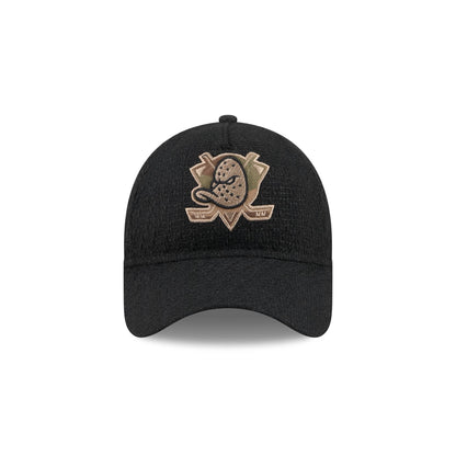 Anaheim Ducks Camo Logo Boucle 9FORTY A-Frame Unstructured Snapback Hat