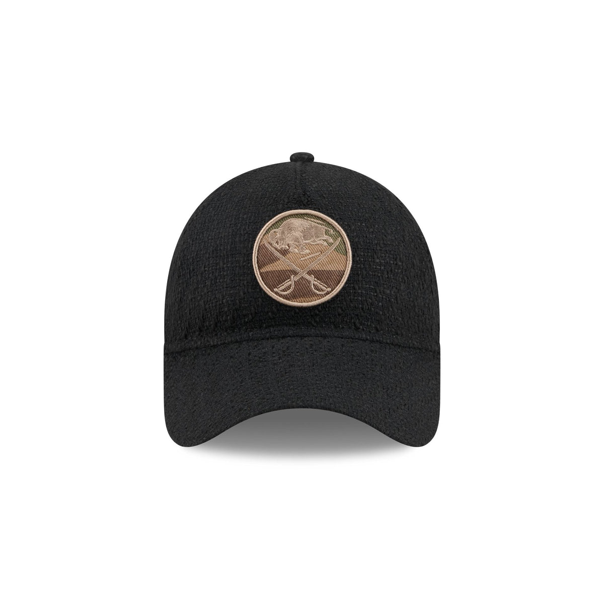 Buffalo Sabres Camo Logo Boucle 9FORTY A-Frame Unstructured Snapback Hat
