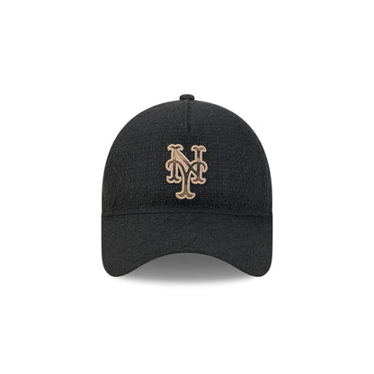 New York Mets Camo Logo Boucle 9FORTY A-Frame Unstructured Snapback Hat