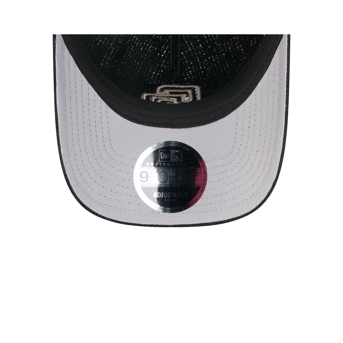 San Diego Padres Camo Logo Boucle 9FORTY A-Frame Unstructured Snapback Hat
