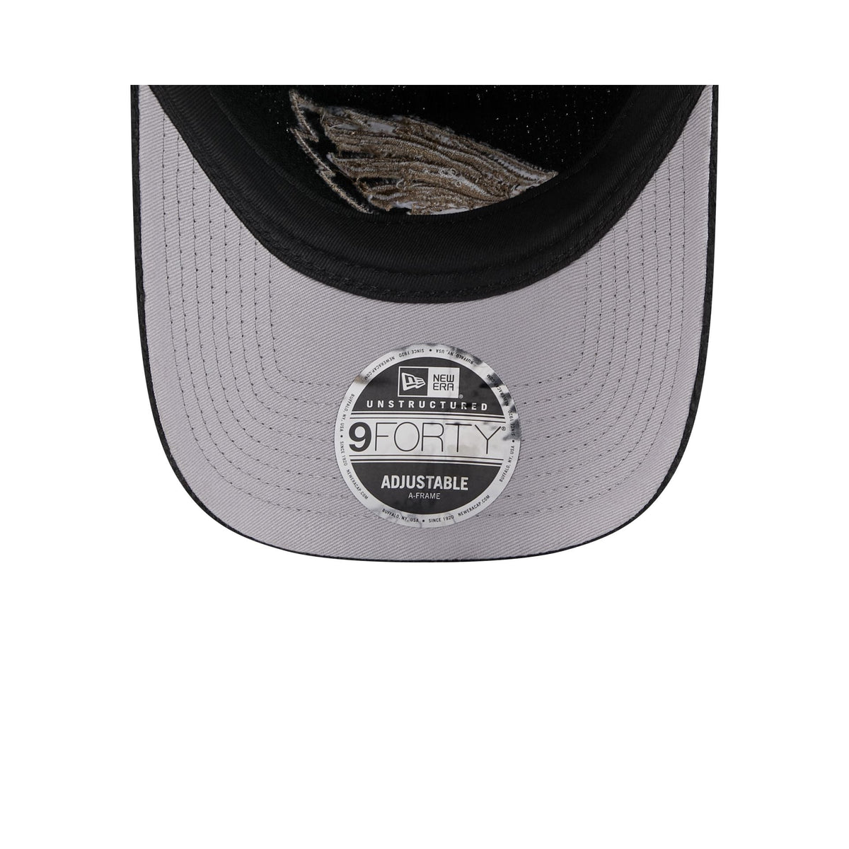 Philadelphia Eagles Camo Logo Boucle 9FORTY A-Frame Unstructured Snapback Hat