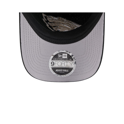 Philadelphia Eagles Camo Logo Boucle 9FORTY A-Frame Unstructured Snapback Hat