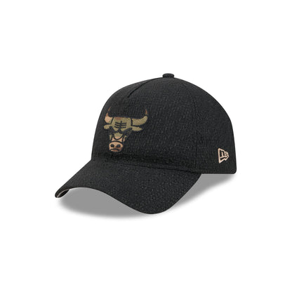 Chicago Bulls Camo Logo Boucle 9FORTY A-Frame Unstructured Snapback Hat
