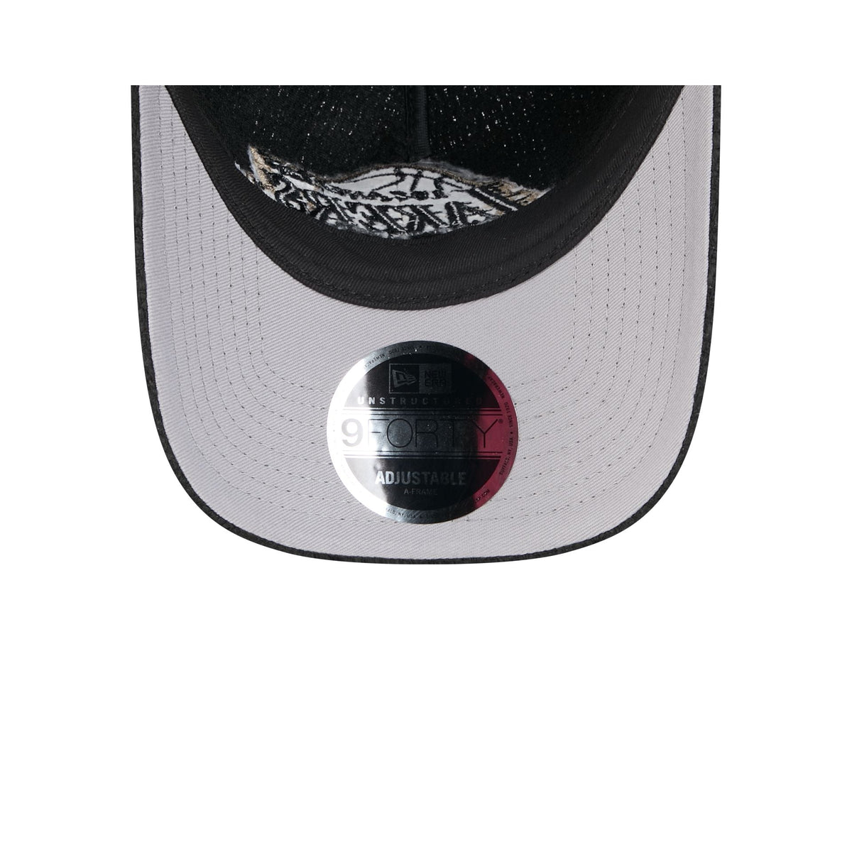 Los Angeles Lakers Camo Logo Boucle 9FORTY A-Frame Unstructured Snapback Hat