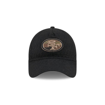 San Francisco 49ers Camo Logo Boucle 9FORTY A-Frame Unstructured Snapback Hat