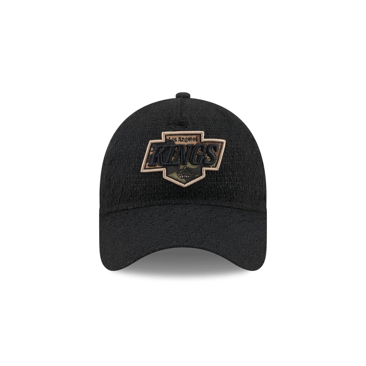 Los Angeles Kings Camo Logo Boucle 9FORTY A-Frame Unstructured Snapback Hat