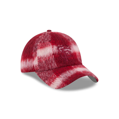 San Francisco Giants Brushed Plaid Casual Classic Adjustable