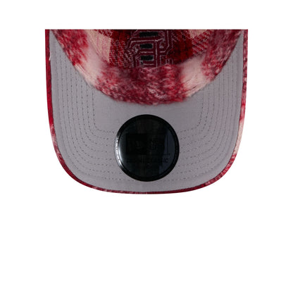 San Francisco Giants Brushed Plaid Casual Classic Adjustable