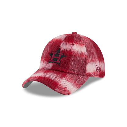 Houston Astros Brushed Plaid Casual Classic Adjustable