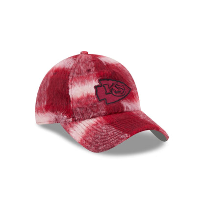 Kansas City Chiefs Brushed Plaid Casual Classic Adjustable