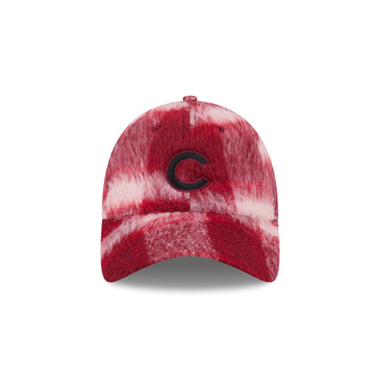 Chicago Cubs Brushed Plaid Casual Classic Adjustable