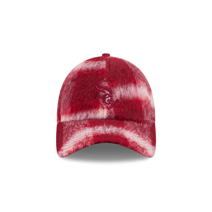 Chicago White Sox Brushed Plaid Casual Classic Adjustable