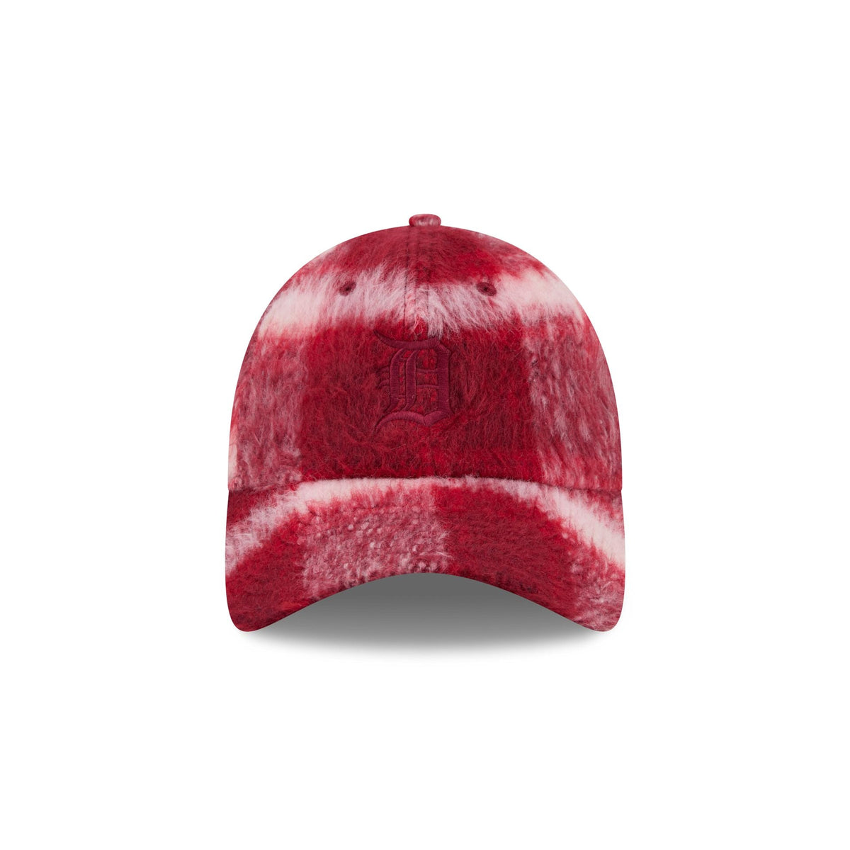 Detroit Tigers Brushed Plaid Casual Classic Adjustable