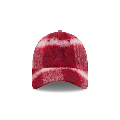 Detroit Tigers Brushed Plaid Casual Classic Adjustable