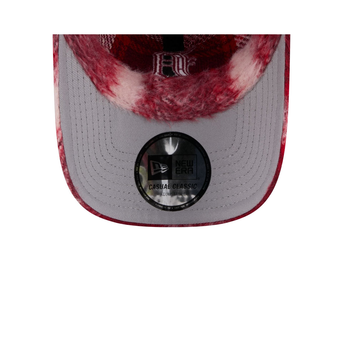 Detroit Tigers Brushed Plaid Casual Classic Adjustable