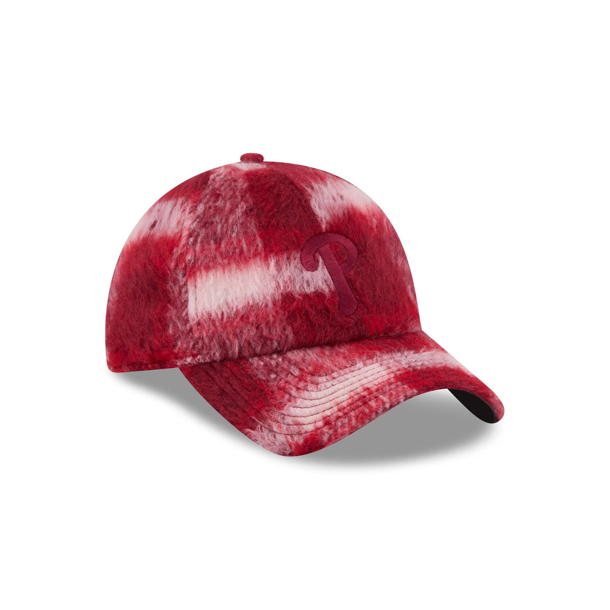 Philadelphia Phillies Brushed Plaid Casual Classic Adjustable