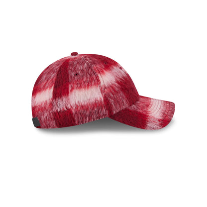 Los Angeles Dodgers Brushed Plaid Casual Classic Adjustable