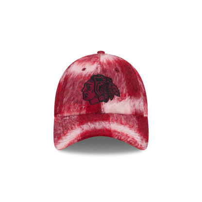 Chicago Blackhawks Brushed Plaid Casual Classic Adjustable