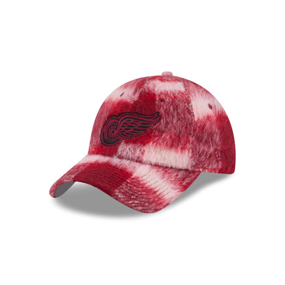 Detroit Red Wings Brushed Plaid Casual Classic Adjustable