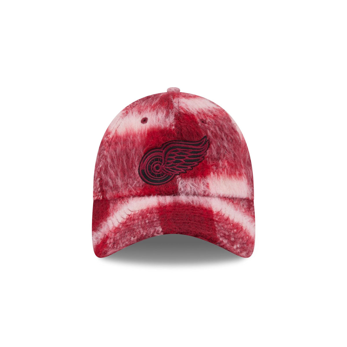 Detroit Red Wings Brushed Plaid Casual Classic Adjustable