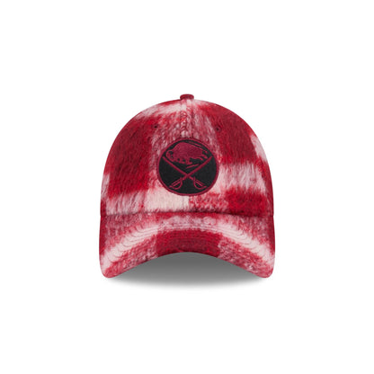 Buffalo Sabres Brushed Plaid Casual Classic Adjustable