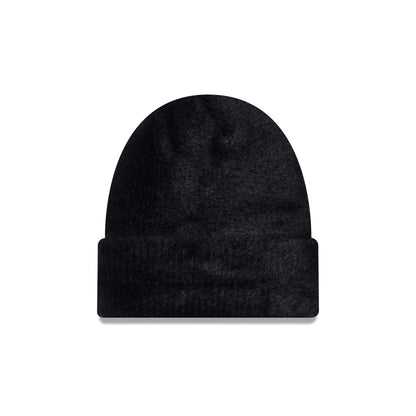 Chicago Bulls Camo Logo Fuzzy Cuff Knit Beanie Hat