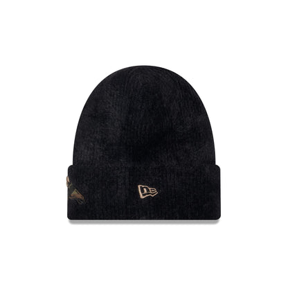 Denver Broncos Camo Logo Fuzzy Cuff Knit Beanie Hat