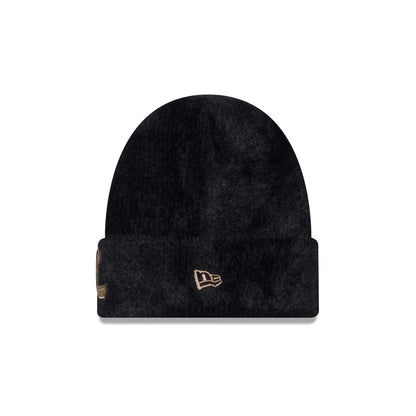 Anaheim Ducks Camo Logo Fuzzy Cuff Knit Beanie Hat
