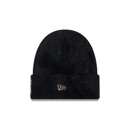 San Francisco Giants Camo Logo Fuzzy Cuff Knit Beanie Hat