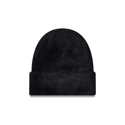 New York Mets Camo Logo Fuzzy Cuff Knit Beanie Hat