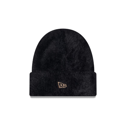 Chicago Blackhawks Camo Logo Fuzzy Cuff Knit Beanie Hat