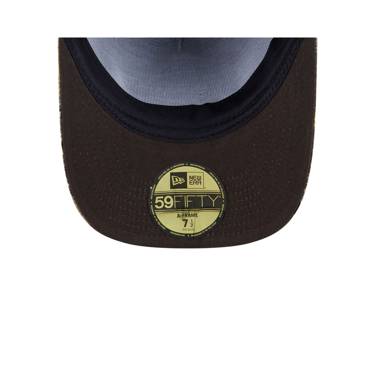Just Caps Hardwood Classics Realtree Camo Detroit Pistons 59FIFTY A-Frame Fitted Hat
